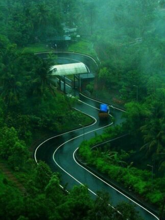 Post-Monsoon Magic: South Indian Waterfalls in Full Flow